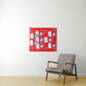 Tapestries Snowman Wandteppich (Beispiel (Horizontal))