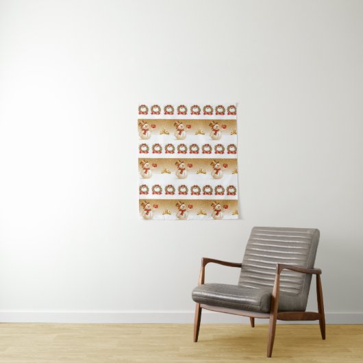 Tapestries Snowman Wandteppich (Beispiel)