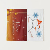 Tapestries Snowman Wandteppich (Vorderseite (Horizontal))