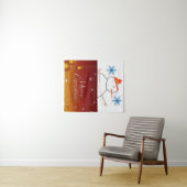 Tapestries Snowman Wandteppich (Beispiel (Horizontal))