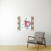 Tapestries Snowman Wandteppich (Beispiel (Horizontal))