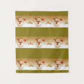 Tapestries Snowman Wandteppich (Vorderseite)