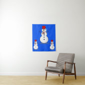Tapestries Snowman Wandteppich (Beispiel)