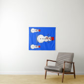 Tapestries Snowman Wandteppich (Beispiel (Horizontal))