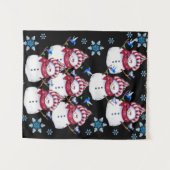 Tapestries Snowman Wandteppich (Vorderseite (Horizontal))