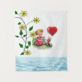 Tapestries Valentinstag Wandteppich (Vorderseite)