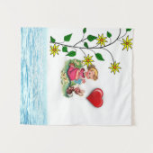 Tapestries Valentinstag Wandteppich (Vorderseite (Horizontal))