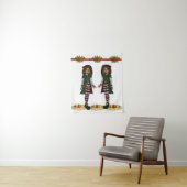 Tapestries Weihnachtself Wandteppich (Beispiel)