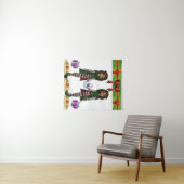Tapestries Weihnachtself Wandteppich (Beispiel (Horizontal))