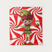 Tapestries Weihnachtself Wandteppich (Vorderseite)