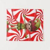 Tapestries Weihnachtself Wandteppich (Vorderseite (Horizontal))