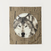 Tapestries Wolf Wandteppich (Vorderseite)