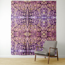 Tapestry Abstrakt Painting, Red-Violet Insight Wandteppich
