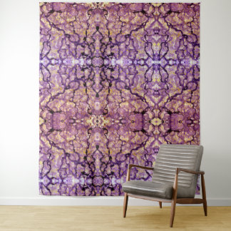Tapestry Abstrakt Painting, Red-Violet Insight Wandteppich