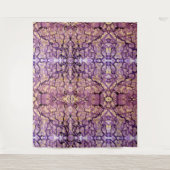 Tapestry Abstrakt Painting, Red-Violet Insight Wandteppich (Vorderseite)