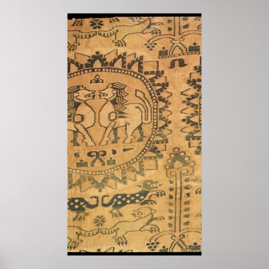 Tapestry, asiatischer Western, 7.-8. Jahrhundert Poster (Vorne)