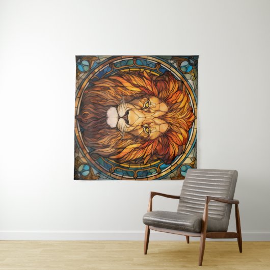 Tapestry aus verkettetem Glas Wandteppich (Beispiel (Horizontal))