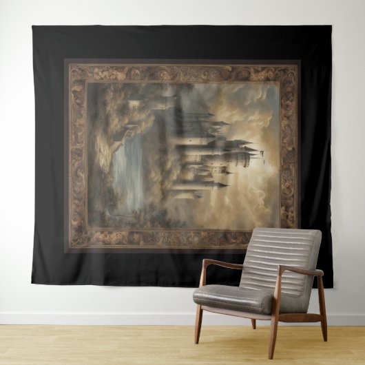 Tapestry Castle Wandteppich (Beispiel (Horizontal))