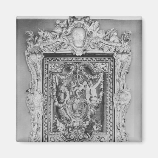 Tapestry des Wappens der französischen Königlichen Magnet (Vorne)