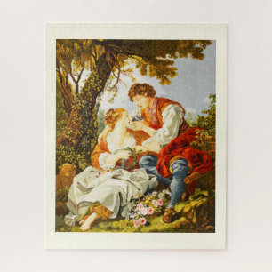 Tapestry einer Vintagen Szene Puzzle
