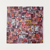 Tapestry – Fragmented Pulse Wandteppich (Vorderseite)