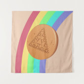 Tapestry Game Dalgona Mehrfach-Dreieck-Seitenansic Wandteppich (Vorderseite)