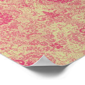 Tapestry ~ Geschenkpapier 24x24 Poster (Ecke)