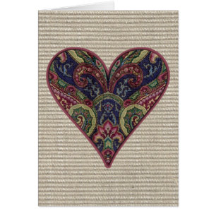 Tapestry Heart Collage