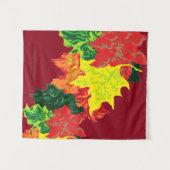 Tapestry; Herbstlaube Wandteppich (Vorderseite (Horizontal))