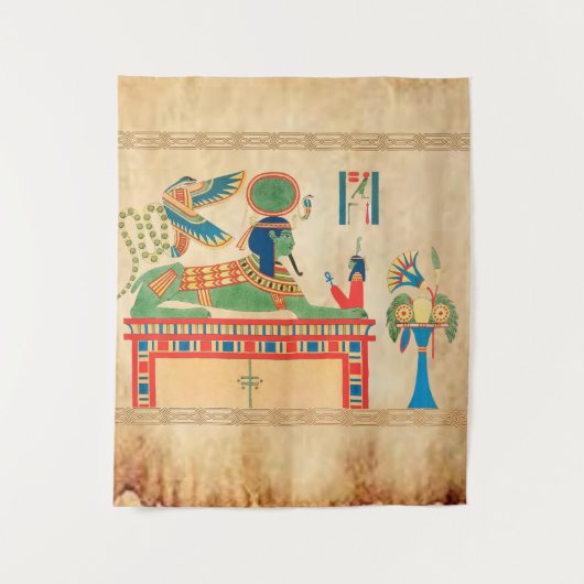 Tapestry im ägyptischen Stil Wandteppich (Vorderseite)