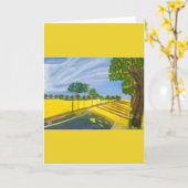 Tapestry Karte (Gelbe Blume)