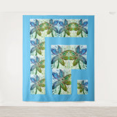 Tapestry Lilium orientalis Wandteppich (Vorderseite)