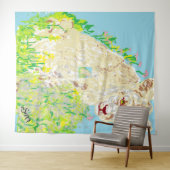 Tapestry : Lion's den  Wandteppich (Beispiel (Horizontal))