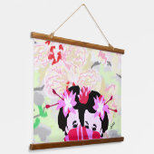 Tapestry : Love Song Wandteppich Mit Holzrahmen (Gewinkelt)