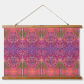Tapestry - Lovely Abstract Wandteppich Mit Holzrahmen (Vorne)