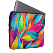 Tapestry-Malerei aus tropischem Leaf Laptopschutzhülle (Vorne Rechts)