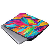Tapestry-Malerei aus tropischem Leaf Laptopschutzhülle (Vorne Knopf)
