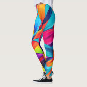 Tapestry-Malerei aus tropischem Leaf Leggings (Links)