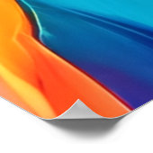 Tapestry-Malerei aus tropischem Leaf Poster (Ecke)