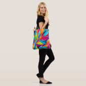 Tapestry-Malerei aus tropischem Leaf Tasche (Am Model)