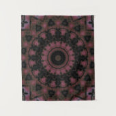 Tapestry Mandala rundes Muster Kaleidoskop Retro Wandteppich (Vorderseite)