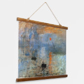 Tapestry mit Eindruck, Sonnenaufgang Print Wandteppich Mit Holzrahmen (Gewinkelt)