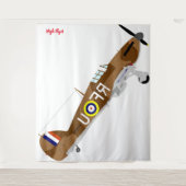 Tapestry mit hohem Flyer Wandteppich (Vorderseite)