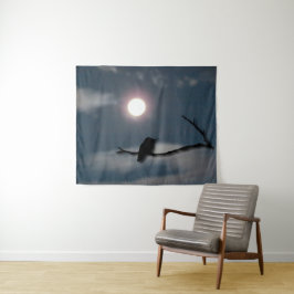 Tapestry - Mondlicht Hummingbird Wandteppich