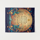 "Tapestry of Life" Wandteppich (Vorderseite (Horizontal))