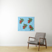 Tapestry: Poinsettia Wandteppich (Beispiel (Horizontal))