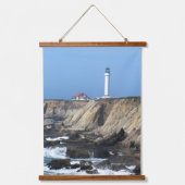 Tapestry - Point Arena Lighthouse Wandteppich Mit Holzrahmen (Vorderseite)