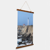 Tapestry - Point Arena Lighthouse Wandteppich Mit Holzrahmen (Gewinkelt)