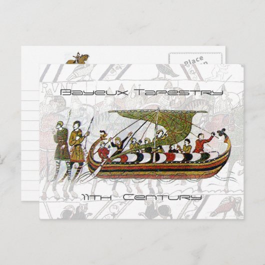 Tapestry Postkarte (Vorne/Hinten)