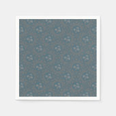 Tapestry Rokoko Mandala Art Deco Fans Decoupage Serviette (Vorderseite)